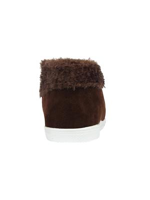brown suede ankle boot - 14567681 - Standard Image - 3