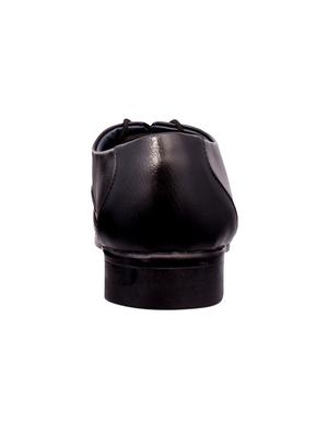 black leatherette formal brouge - 14572934 - Standard Image - 3