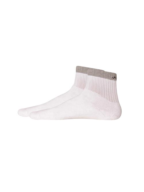 white cotton ankle length sock - 14581854 - Very Small Image - 1