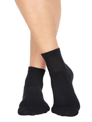 navy blue cotton ankle length sock - 14581867 - Standard Image - 3