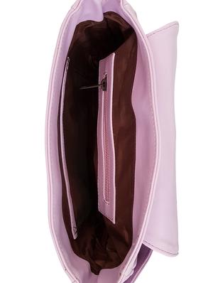 purple leatherette regular sling bag - 14585445 - Standard Image - 3