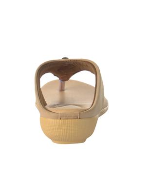 beige toe separator slippers - 14591642 - Standard Image - 3