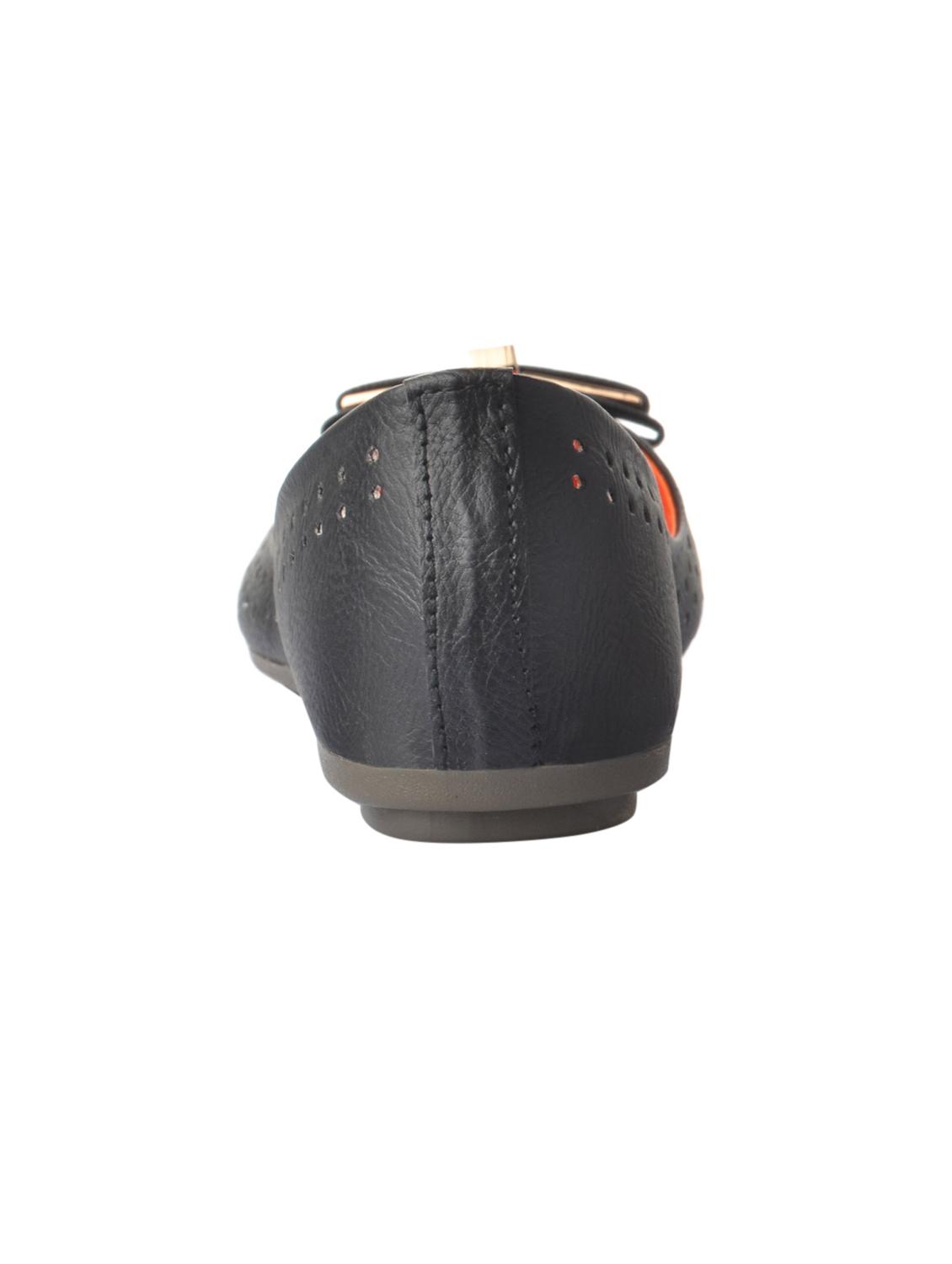 black pu slip on ballerina - 14591692 - Zoom Image - 3