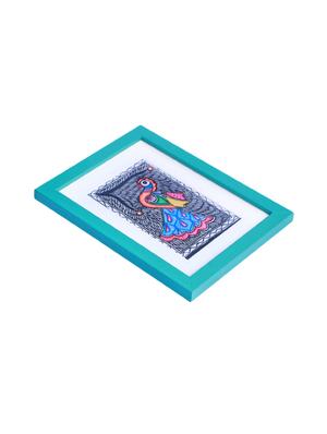 Madhubani Mithila Painting of Birds Celebrating Nature in line paintings - 14593646 - Standard Image - 3