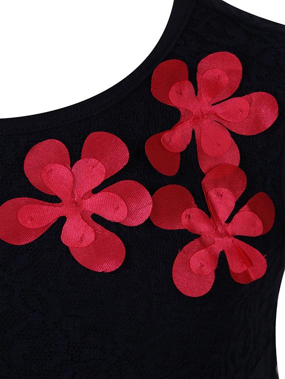 red cotton frock - 14606625 - Zoom Image - 3