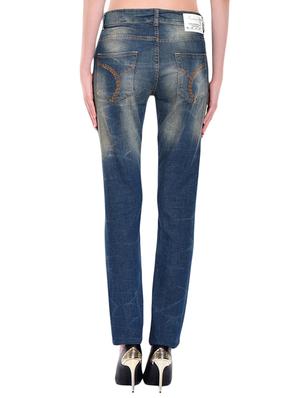 mid rise stone washed organic cotton jeans - 14608197 - Standard Image - 3