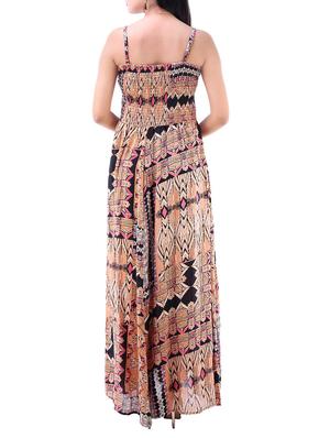 multi colored maxi dress - 14608234 - Standard Image - 3
