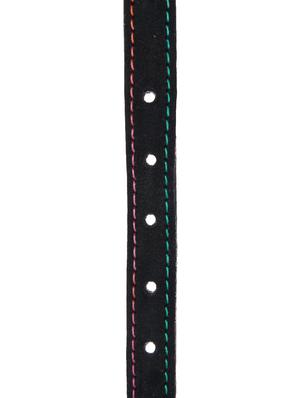 black leather belt - 14610218 - Standard Image - 3