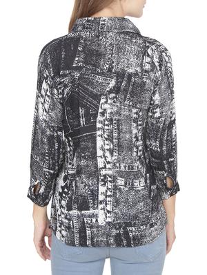 multicolored printed shirt - 14615772 - Standard Image - 3