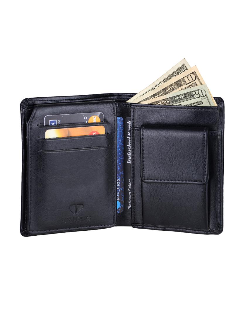 black leather wallet - 14626381 - Zoom Image - 3
