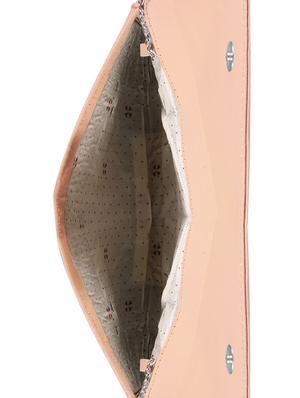 beige leatherette regular clutch - 14640723 - Standard Image - 3