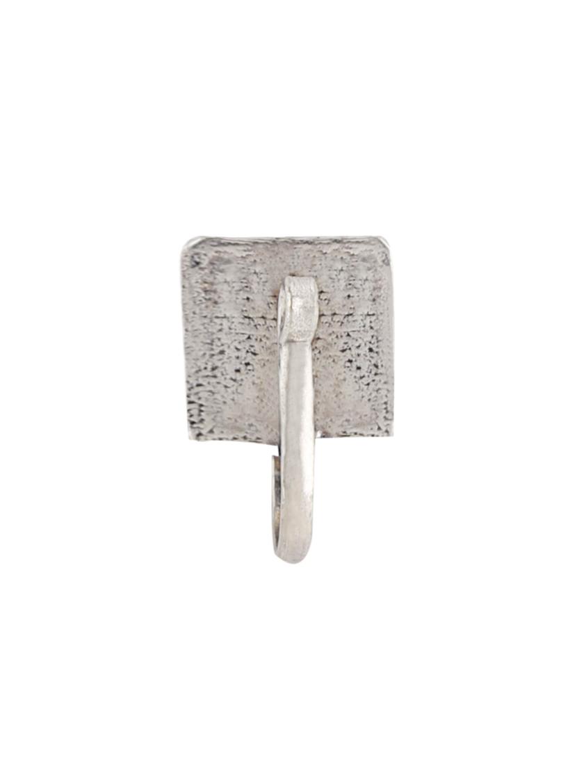 silver metal nose pin - 14648689 - Zoom Image - 3