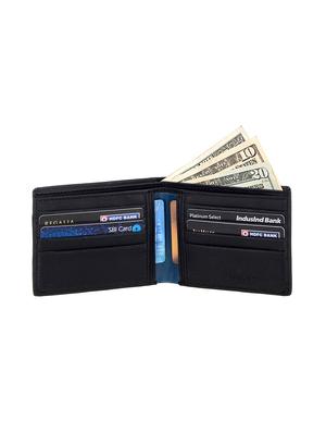 black leatherette wallet - 14651334 - Standard Image - 3