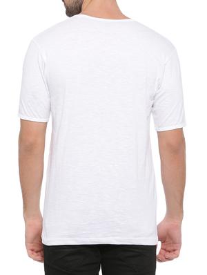 white cotton t-shirt - 14656142 - Standard Image - 3