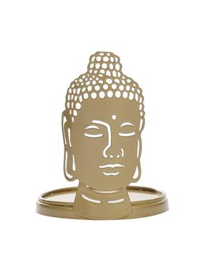 Buddha T- Light Candle Holder Gold - 14656152 - Standard Image - 3