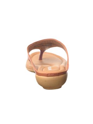 tan toe separator slippers - 14656815 - Standard Image - 3