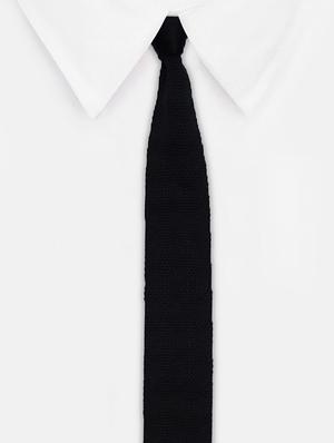 black polyester tie - 14665250 - Standard Image - 3