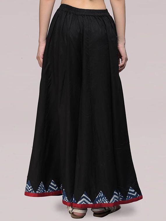 simply kitsch black modal palazzo - 14665345 - Zoom Image - 3