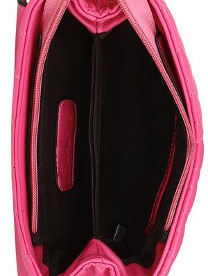 pink leatherette regular sling bag - 14665637 - Standard Image - 3
