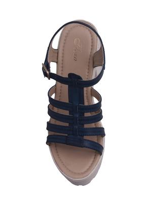 blue ankle strap sandal - 14669074 - Standard Image - 3
