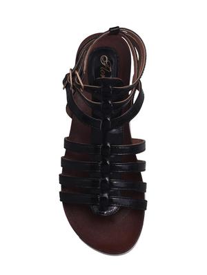 black platforms sandal - 14669078 - Standard Image - 3