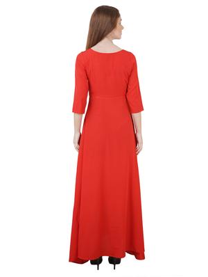 flared gown dress - 14681815 - Standard Image - 3