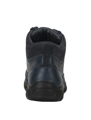 blue Leather low ankle boot - 14698257 - Standard Image - 3