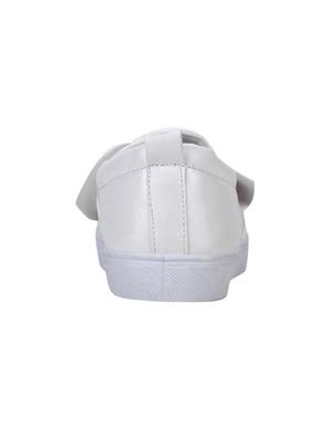 white plimsolls casual shoe - 14714842 - Standard Image - 3