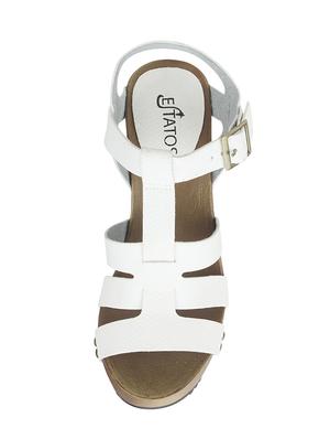 white ankle strap sandal - 14714891 - Standard Image - 3