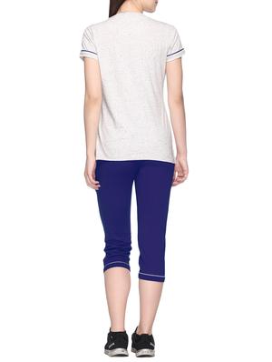 round neck tee with capri set - 14715562 - Standard Image - 3