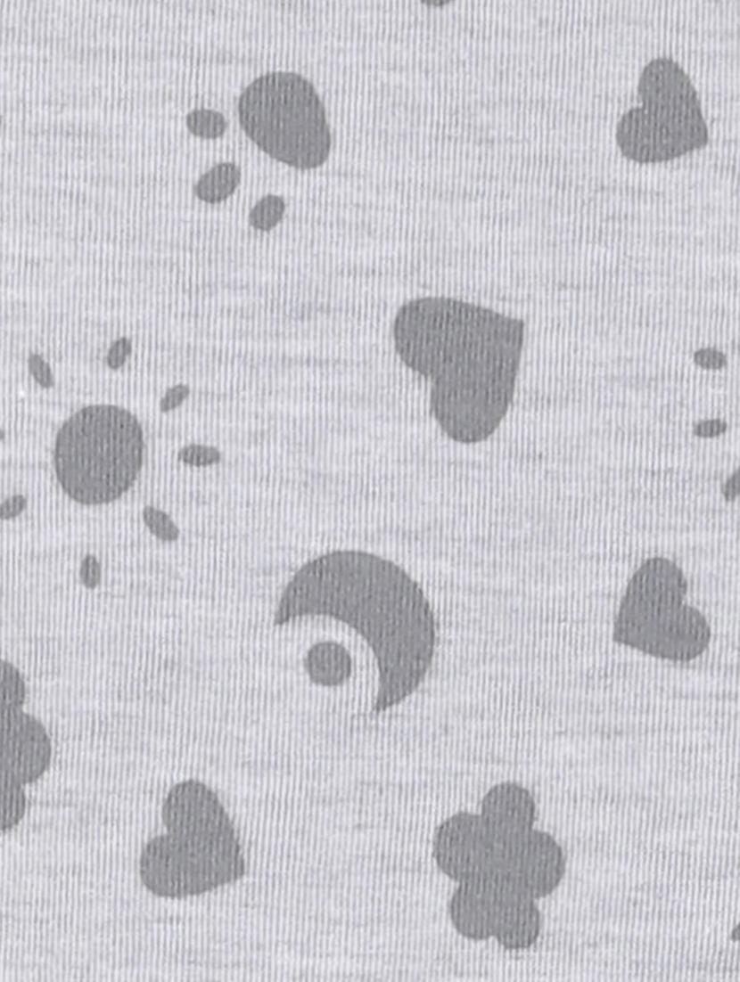 grey cotton pyjama set - 14719665 - Zoom Image - 3