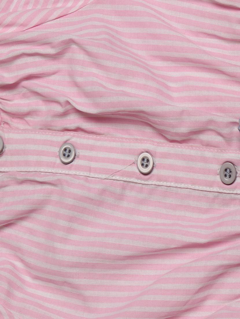 pink cotton playsuit - 14720743 - Zoom Image - 3