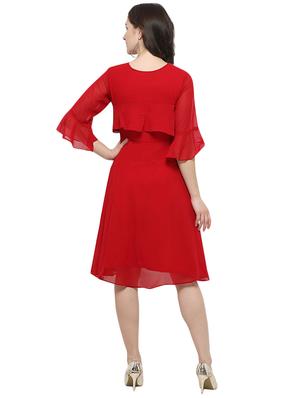 red layered dress - 14727622 - Standard Image - 3