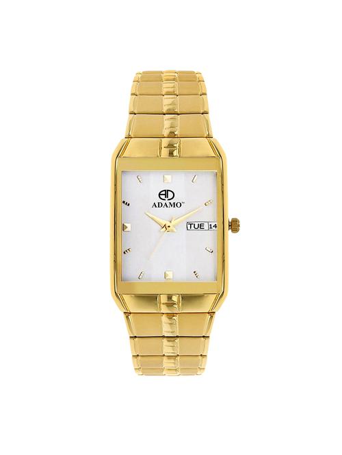 adamo day & date legacy men's wrist watch 9151ym01 - 14727696 - Standard Image - 1