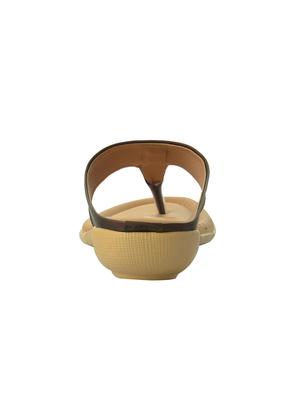 brown pu slippers - 14734898 - Standard Image - 3