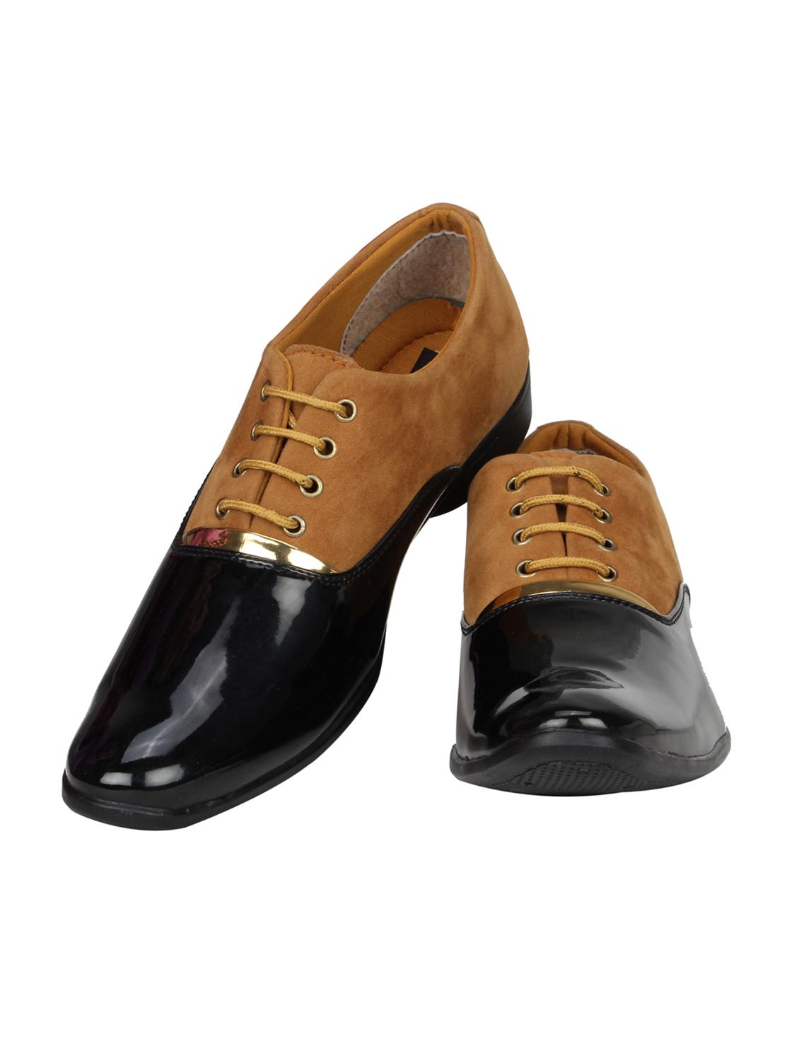 brown Suede lace-up oxford - 14740285 - Zoom Image - 3