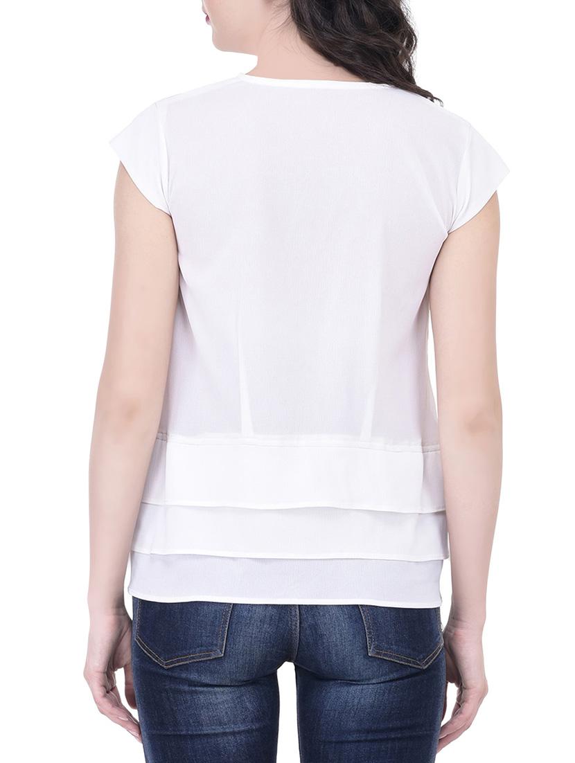white layered top - 14746012 - Zoom Image - 3