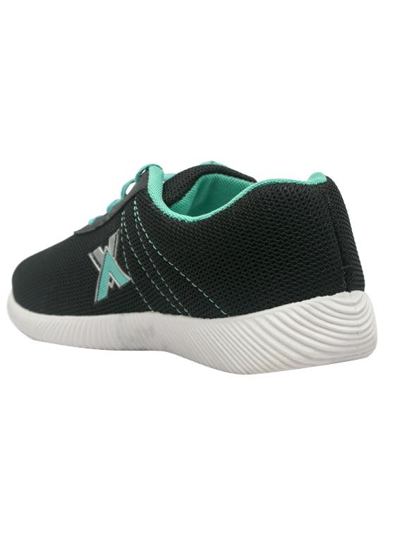 black canvas laceup sports shoes - 14746713 - Zoom Image - 3