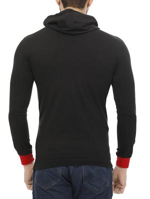 black cotton t-shirt - 14749013 - Standard Image - 3