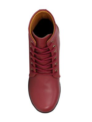 maroon ankle boot - 14749619 - Standard Image - 3
