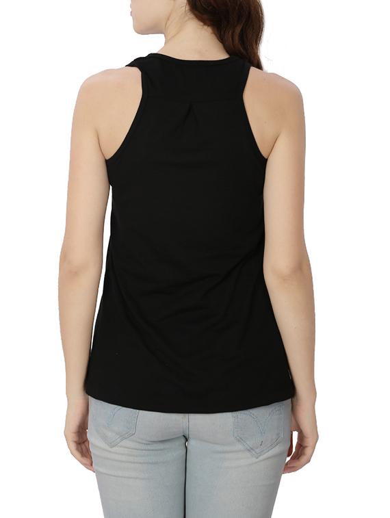 black cotton top - 14750733 - Zoom Image - 3