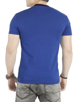 blue cotton t-shirt - 14755960 - Standard Image - 3