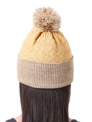 multi colored woolen cap - 14756252 - Standard Image - 3