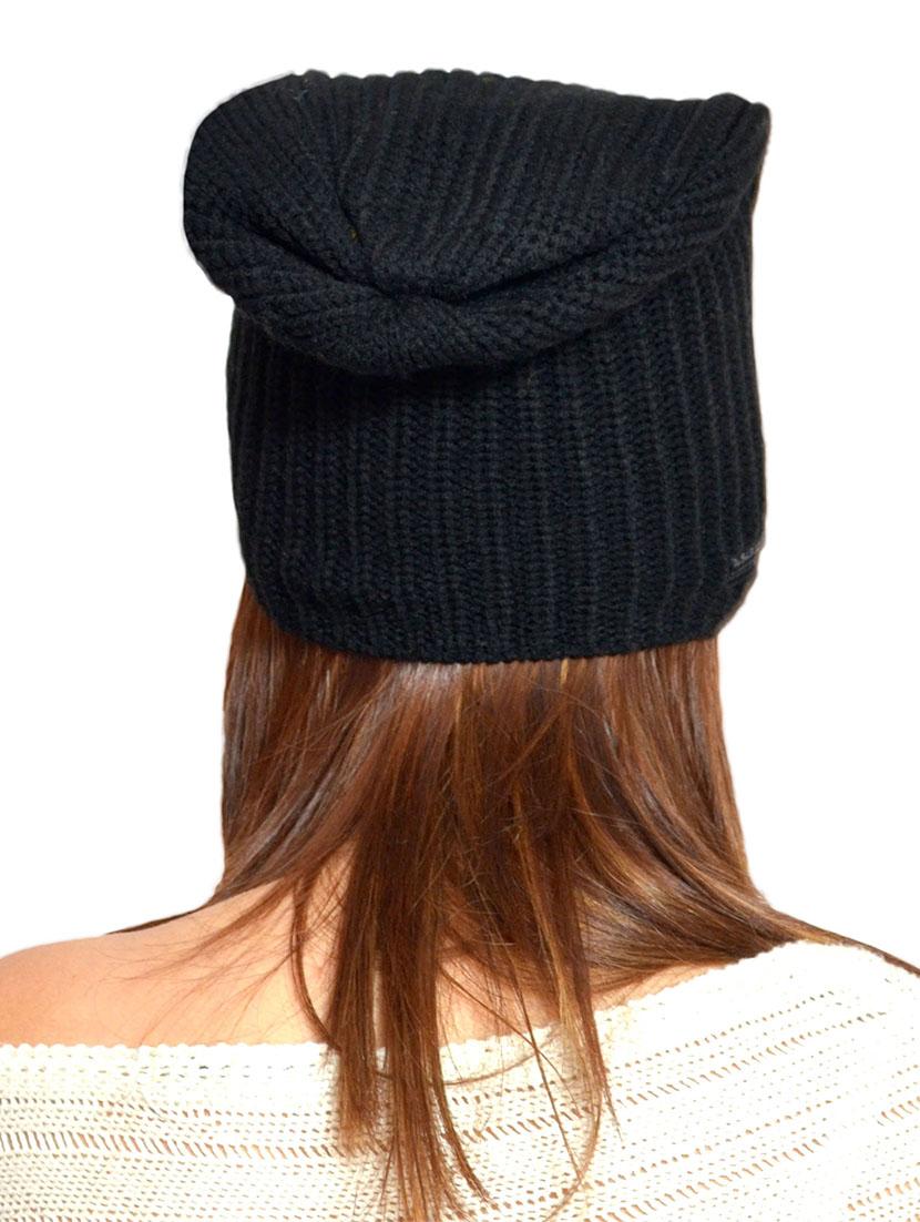 Navy blue woolen cap - 14756272 - Zoom Image - 3