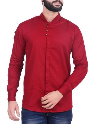 multi colored cotton blend casual shirt (set of 2) - 14757512 - Standard Image - 3