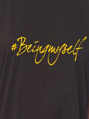 black cotton regular tee - 14759277 - Standard Image - 3