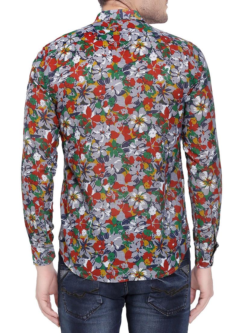 multi colored cotton casual shirt - 14762035 - Zoom Image - 3