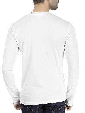 white polyester t-shirt - 14762284 - Standard Image - 3