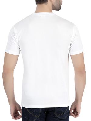 white polyester t-shirt - 14762285 - Standard Image - 3