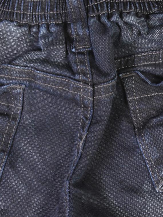 dark blue denim shorts - 14762556 - Zoom Image - 3